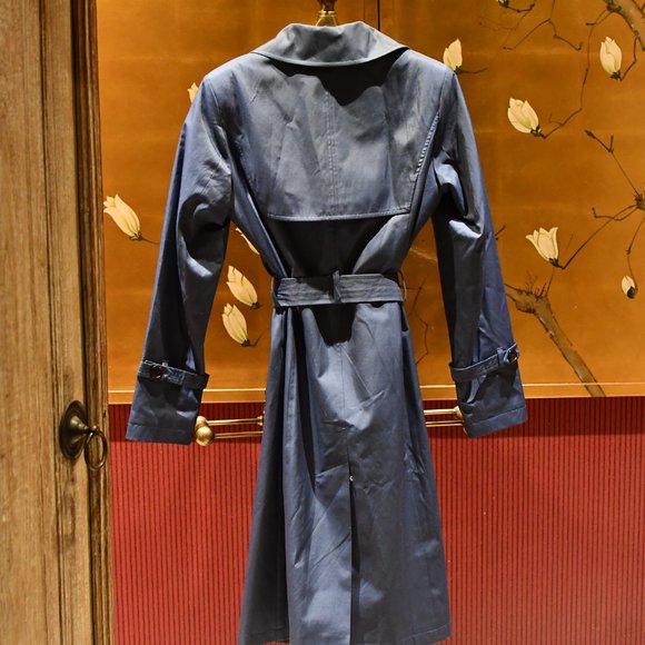 Limited time offer - NWT Sam Edelman Trench in Soft Dusty Blue - Picture 9 of 15